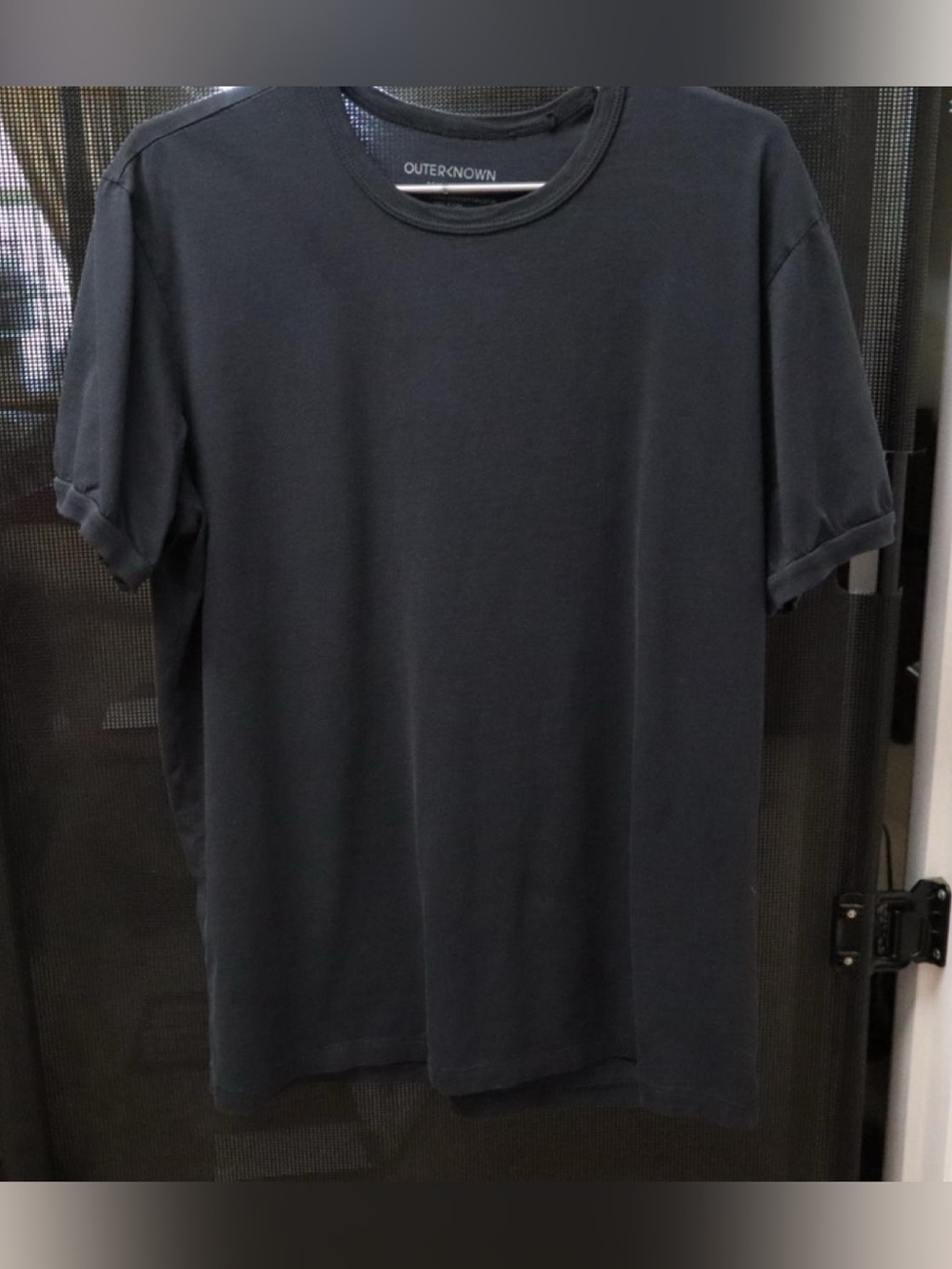 Outerknown Men’s Black Crew Neck T-Shirt
